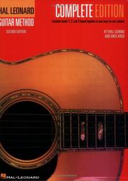 Cover of: Hal Leonard Guitar Method,  - Complete Edition: Book Only