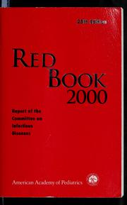 Cover of: 2000 Red book by American Academy of Pediatrics. Committee on Infectious Diseases