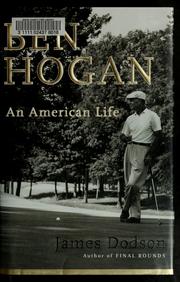 Cover of: Ben Hogan: an American life