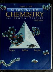 Cover of: Chemistry, the central science: student's guide