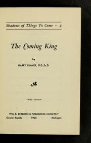 Cover of: The coming King