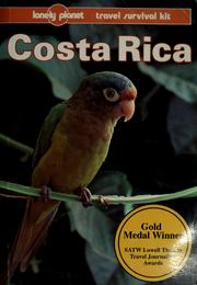 Cover of: Costa Rica by Rob Rachowiecki, Rob Rachowiecki