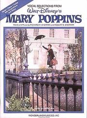 Cover of: Vocal Selections from Walt Disney's Mary Poppins