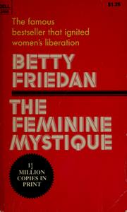 Cover of: The feminine mystique