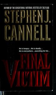 Cover of: Final victim by Stephen J. Cannell