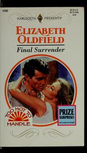 Final surrender by Elizabeth Oldfield