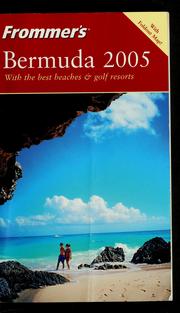 Cover of: Frommer's Bermuda 2005 by Darwin Porter