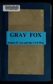 Cover of: Gray fox by Burke Davis