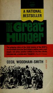 Cover of: The great hunger: Ireland 1845-1849 by Cecil Blanche Fitz Gerald Woodham Smith