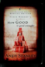 Cover of: How good is good enough?
