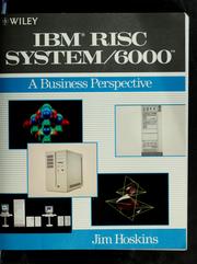 Cover of: IBM RISC System/6000 by Jim Hoskins