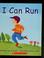 Cover of: I can run