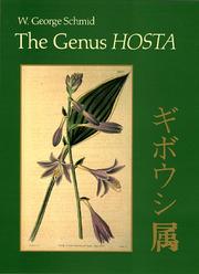 Cover of: The genus Hosta =: Giboshi zoku