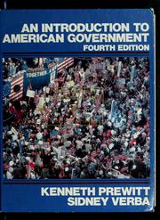 Cover of: An introduction to American government