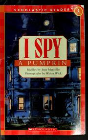 Cover of: I Spy A Pumpkin by Jean Little