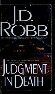 Cover of: Judgment in death by Nora Roberts