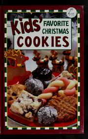 Kids favorite Christmas cookies by LW Press