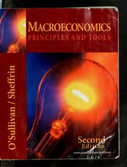 Cover of: Macroeconomics by Arthur O'Sullivan