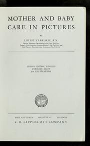 Cover of: Mother and baby care in pictures by Louise Zabriskie