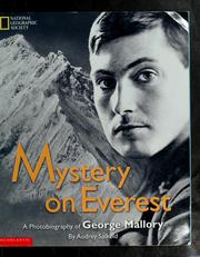 Cover of: Mystery on Everest: a photobiography of George Mallory