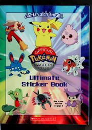 Cover of: The official Pokémon collector's sticker book