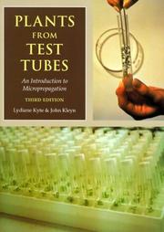 Cover of: Plants from test tubes by Lydiane Kyte