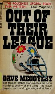 Out of their league by Dave Meggyesy