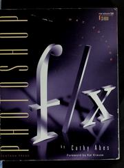 Cover of: Photoshop f/x by Cathy Abes