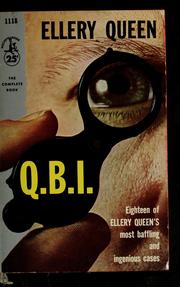 Cover of: Q.B.I. = by Ellery Queen