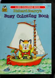 Cover of: Richard Scarry's Busy Coloring Book