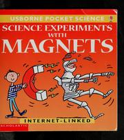 Cover of: Science with magnets by Helen Edom