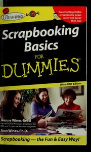 Cover of: Scrapbooking basics for dummies
