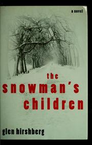 Cover of: The snowman's children by Glen Hirshberg