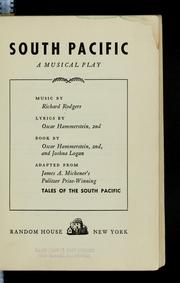 Cover of: South Pacific by Oscar Hammerstein, Oscar Hammerstein