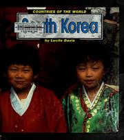 Cover of: South Korea by Lucile Davis