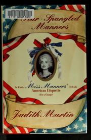 Cover of: Star-spangled manners by Judith Martin