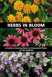 Cover of: Herbs in bloom by Jo Ann Gardner