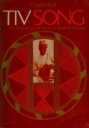 Tiv song by Charles Keil