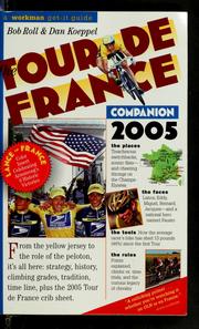 Cover of: The Tour de France companion 2005 by Bob Roll