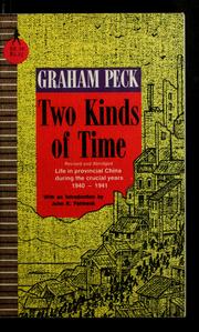 Cover of: Two kinds of time | Graham Peck