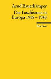 Cover of: Der Faschismus in Europa 1918-1945
