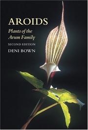 Cover of: Aroids by Deni Bown