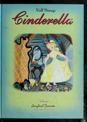 Cover of: Walt Disney's Cinderella