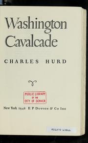 Cover of: Washington cavalcade.