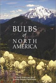 Cover of: Bulbs of North America by Jane McGary