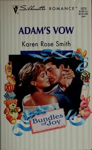 Cover of: Adam's vow by Karen Rose Smith