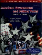 Cover of: American government and politics today