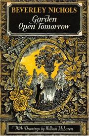 Cover of: Garden Open Tomorrow