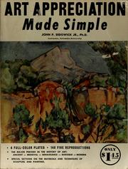 Cover of: Art appreciation made simple