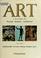 Cover of: art books